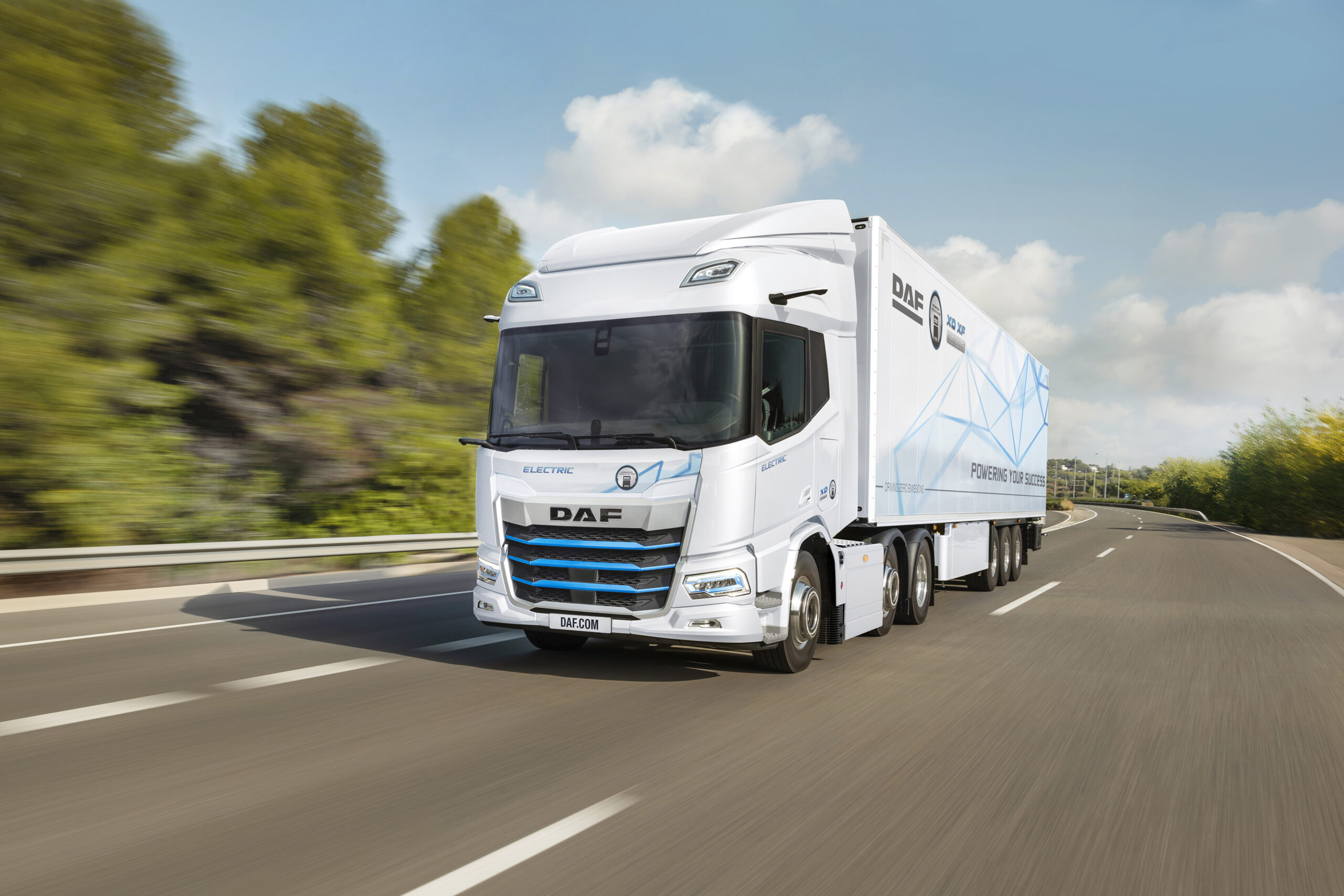 DAF amplia la gamma di veicoli elettrici