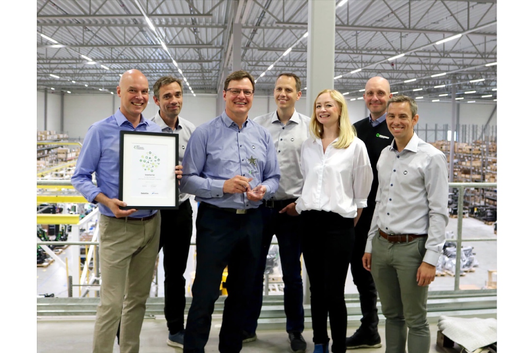 Steelwrist ha ricevuto il riconoscimento “Sweden’s Best Managed Companies”