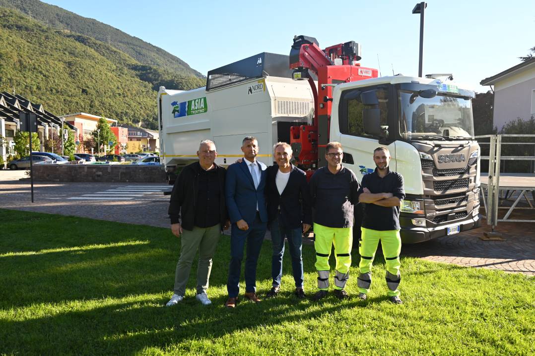 ASIA sceglie Scania Super: tecnologia, sicurezza ed efficienza per la raccolta rifiuti in Trentino