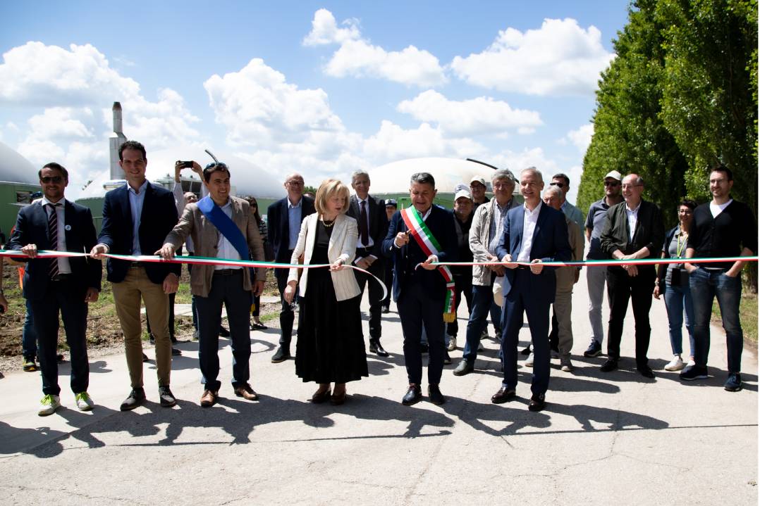 BTS ed Eiffel Investment Group inaugurano l’impianto biometano di Chiesone