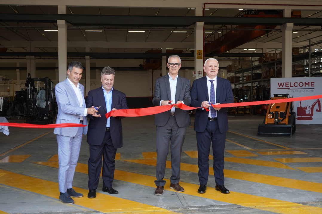Inaugurato il nuovo stabilimento CNH Industrial di Cesena