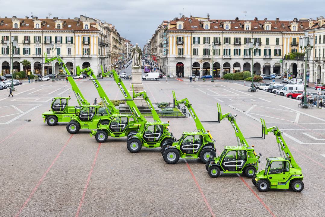 Merlo S.p.A.: dal primo sollevatore telescopico negli anni ’80 ai mezzi da lavoro del prossimo futuro