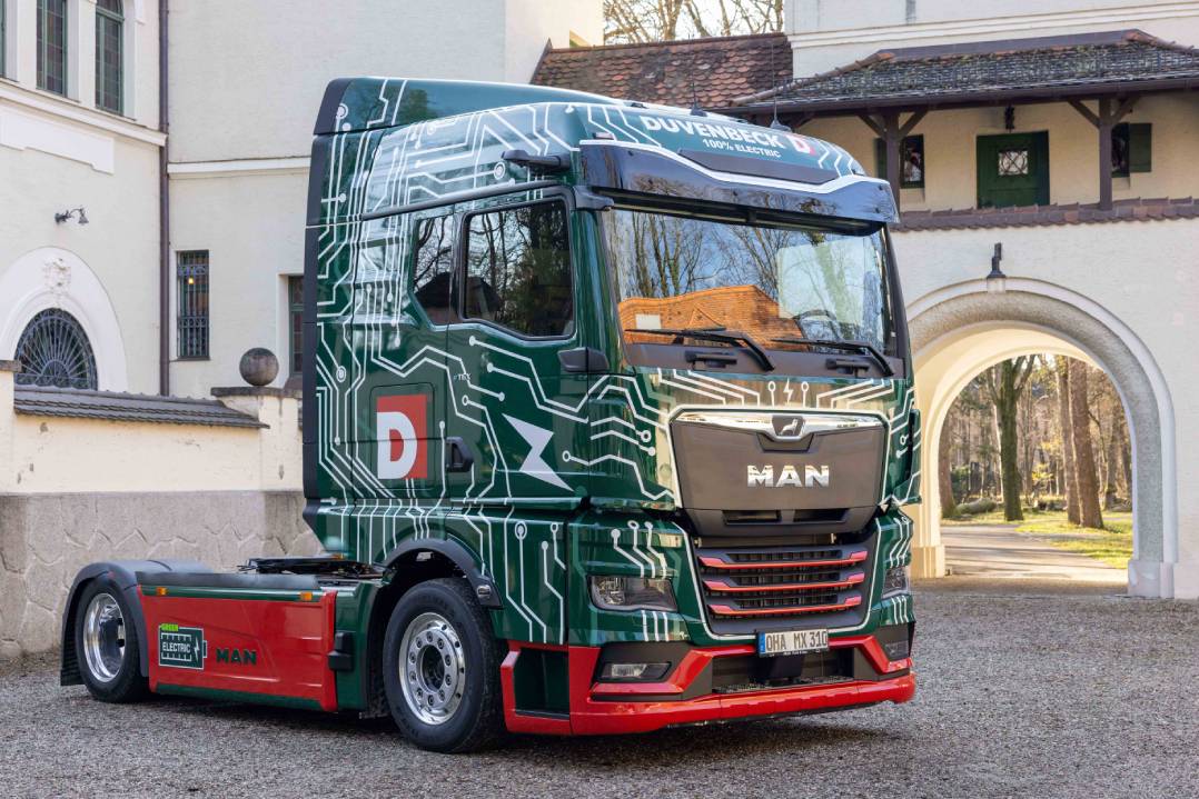 Il primo eTruck MAN a servizio della logistica nello stabilimento VW a zero emissioni