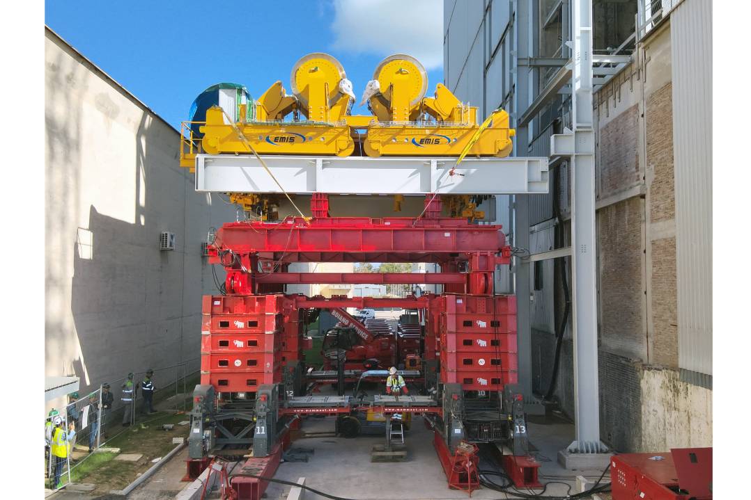 Sogin: installata nella centrale di Latina la gru necessaria per smantellare i boilers