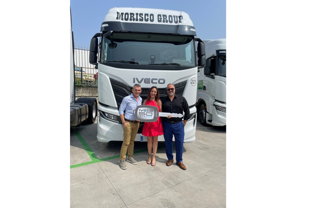 Sinapsi, divisione del Gruppo Morisco Holding, sceglie dieci IVECO S-Way