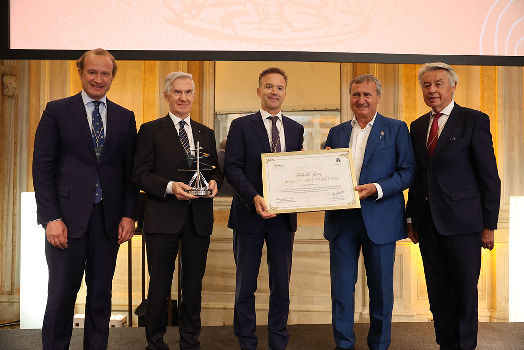 Gruppo Pedrollo vincitore del premio Leonardo da Vinci 2022