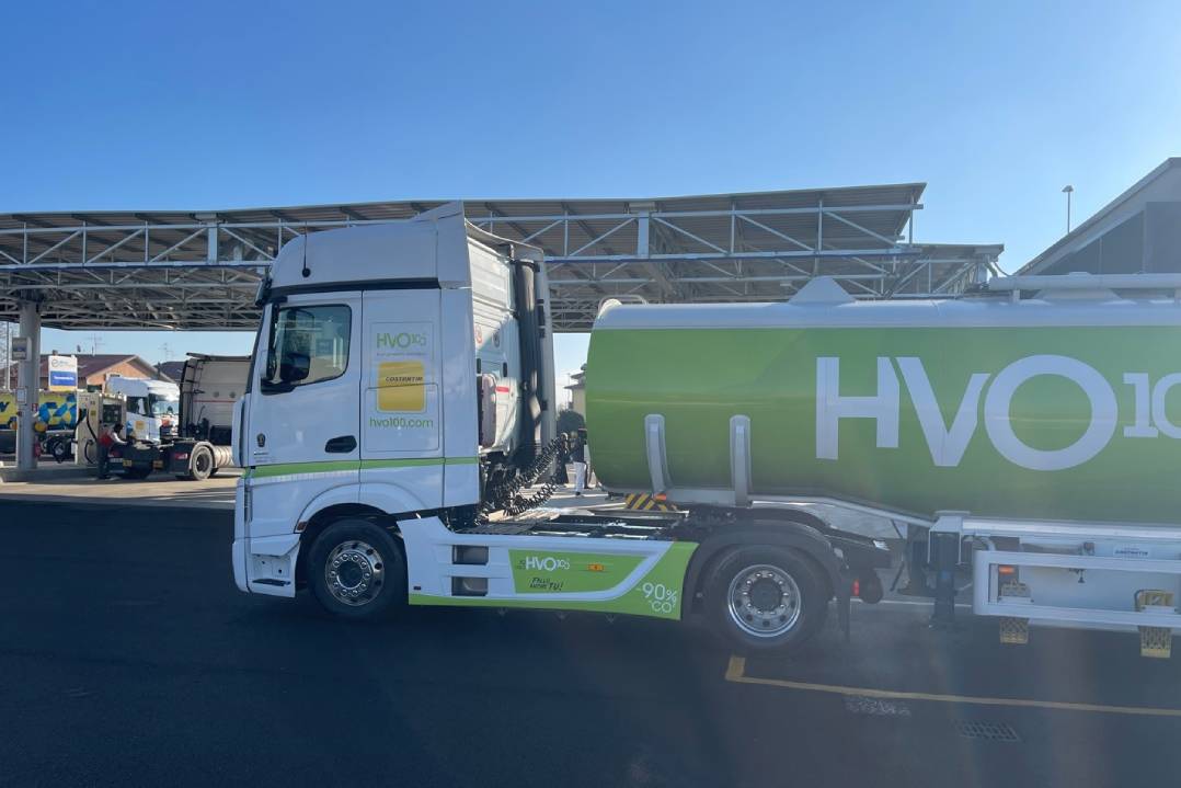 L’ecodiesel HVO100 arriva in Sardegna per la prima volta