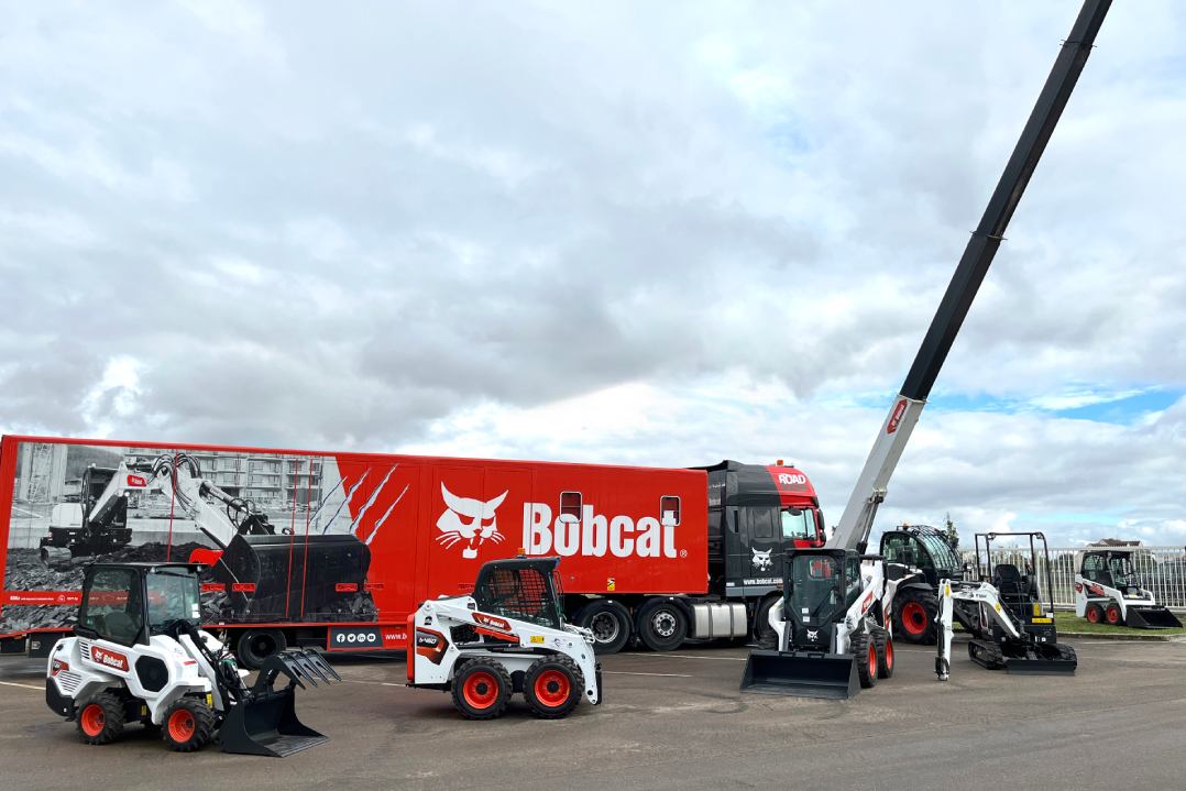 Il Road Show Europeo di Bobcat arriva in Italia