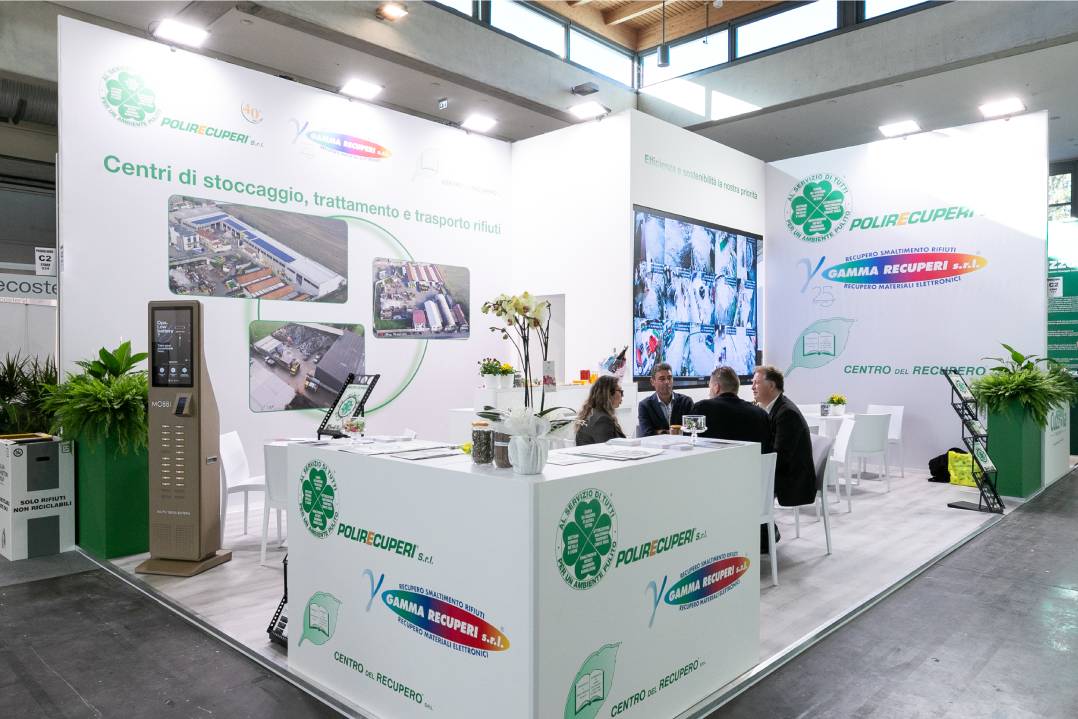 Polirecuperi a Ecomondo insieme a Gamma Recuperi e Centro del Recupero