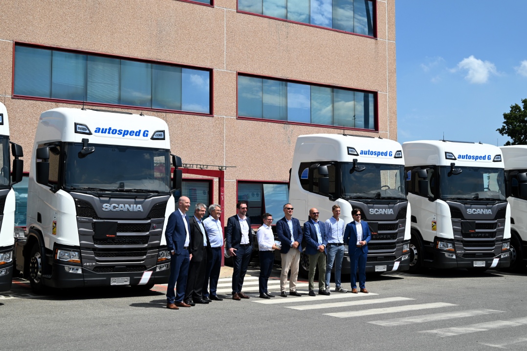 Oltre cento Scania Super per il Gruppo Gavio