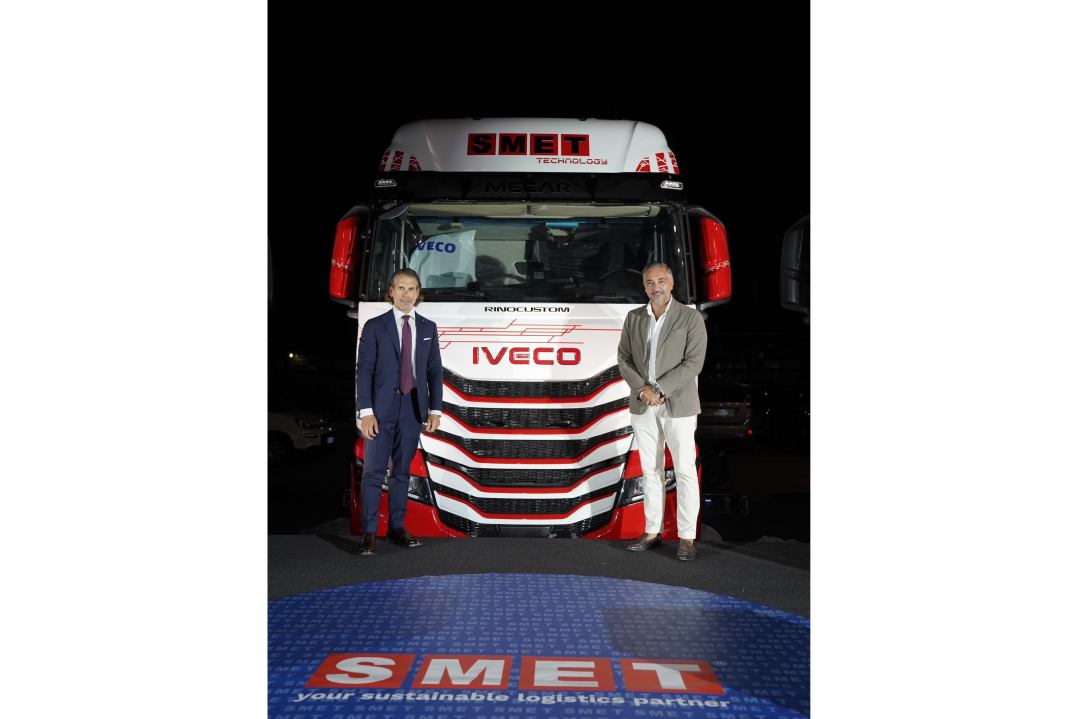 IVECO celebra i 77 anni del Gruppo SMET con il nuovo IVECO S-Way da 500 cv