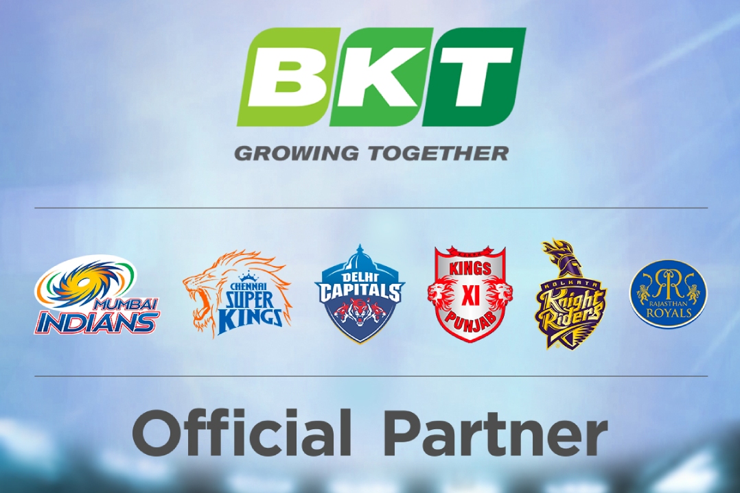 BKT sponsor di sei squadre di cricket della T-20 League