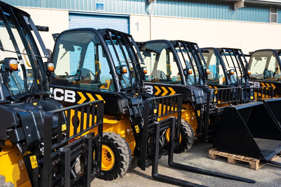 JCB consegna a Venpa una flotta di Teletruk