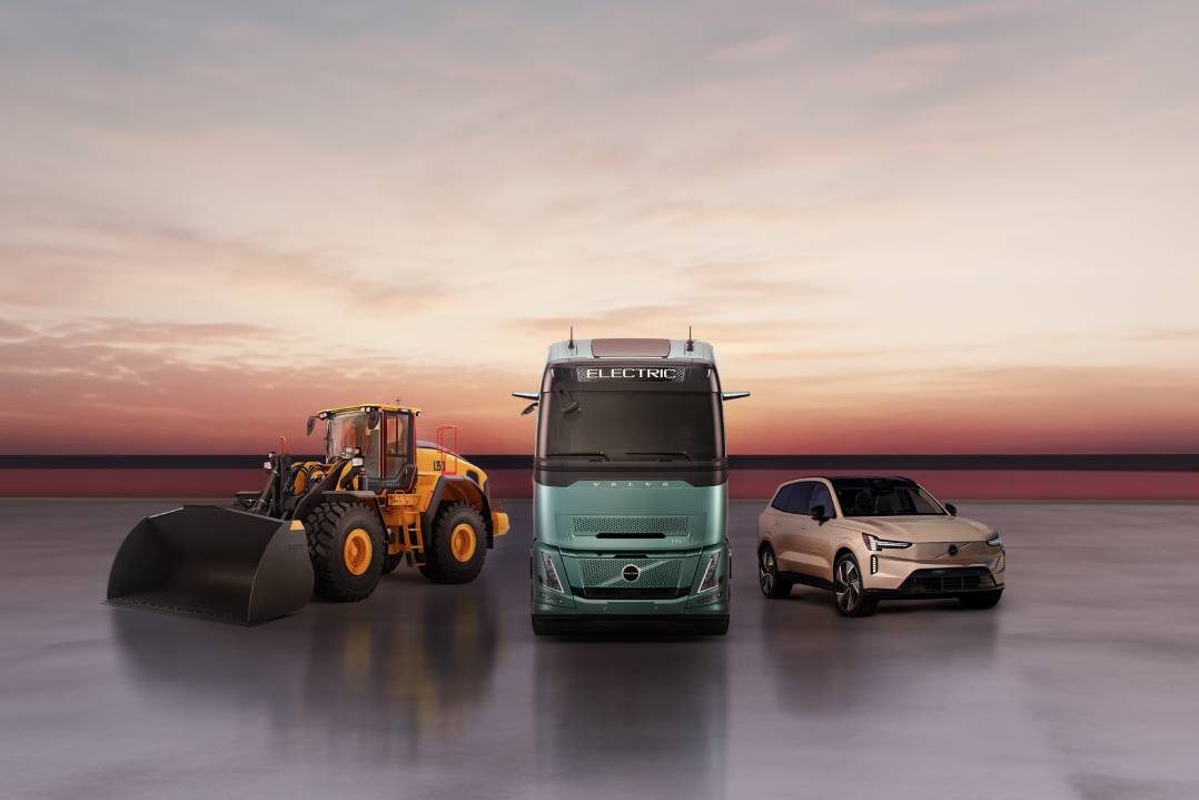 Volvo Trucks, Volvo CE, Volvo Car e Volvo Financial Services insieme a Ecomondo 2025