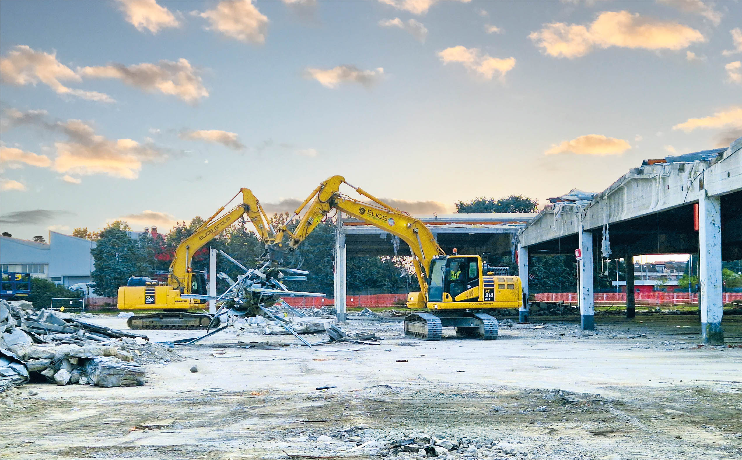 Un magnete protagonista in cantiere